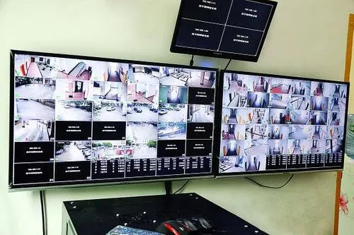 Installation mode of network video monitoring system