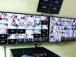 Installation mode of network video monitoring system