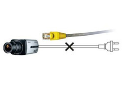 Poe power supply problem of camera in monitoring system