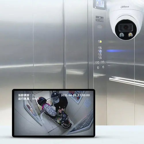 Camera monitoring installation method of elevator