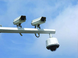 What are the environmental impacts on the security monitoring system equipment?