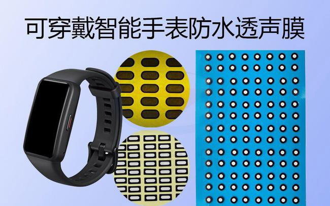 Function of waterproof and sound permeable membrane of wearable smart Watch