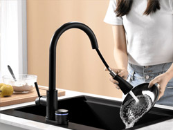 In a word, control the water output. Xiaomi has a new intelligent faucet